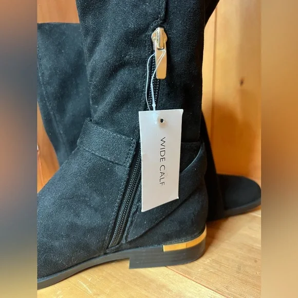 Nine West Wide Calf Women's Andone Over-The-Knee Boot - Picture 4 of 6